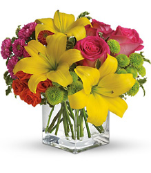 Teleflora's Sunsplash from Carl Johnsen Florist in Beaumont, TX